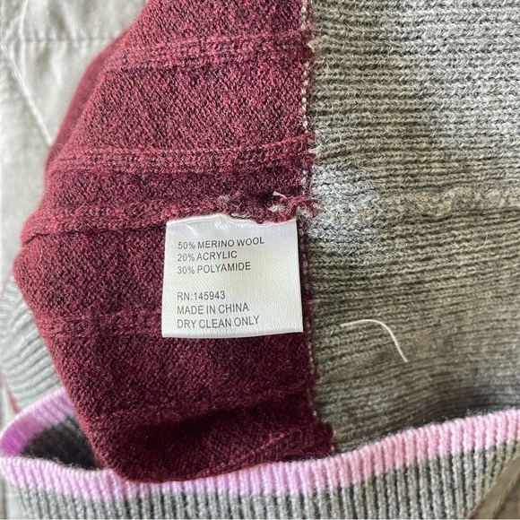 Tome Collection Rent The Runway Plum Ribbed Sweater XS 26287 - Picture 5 of 7